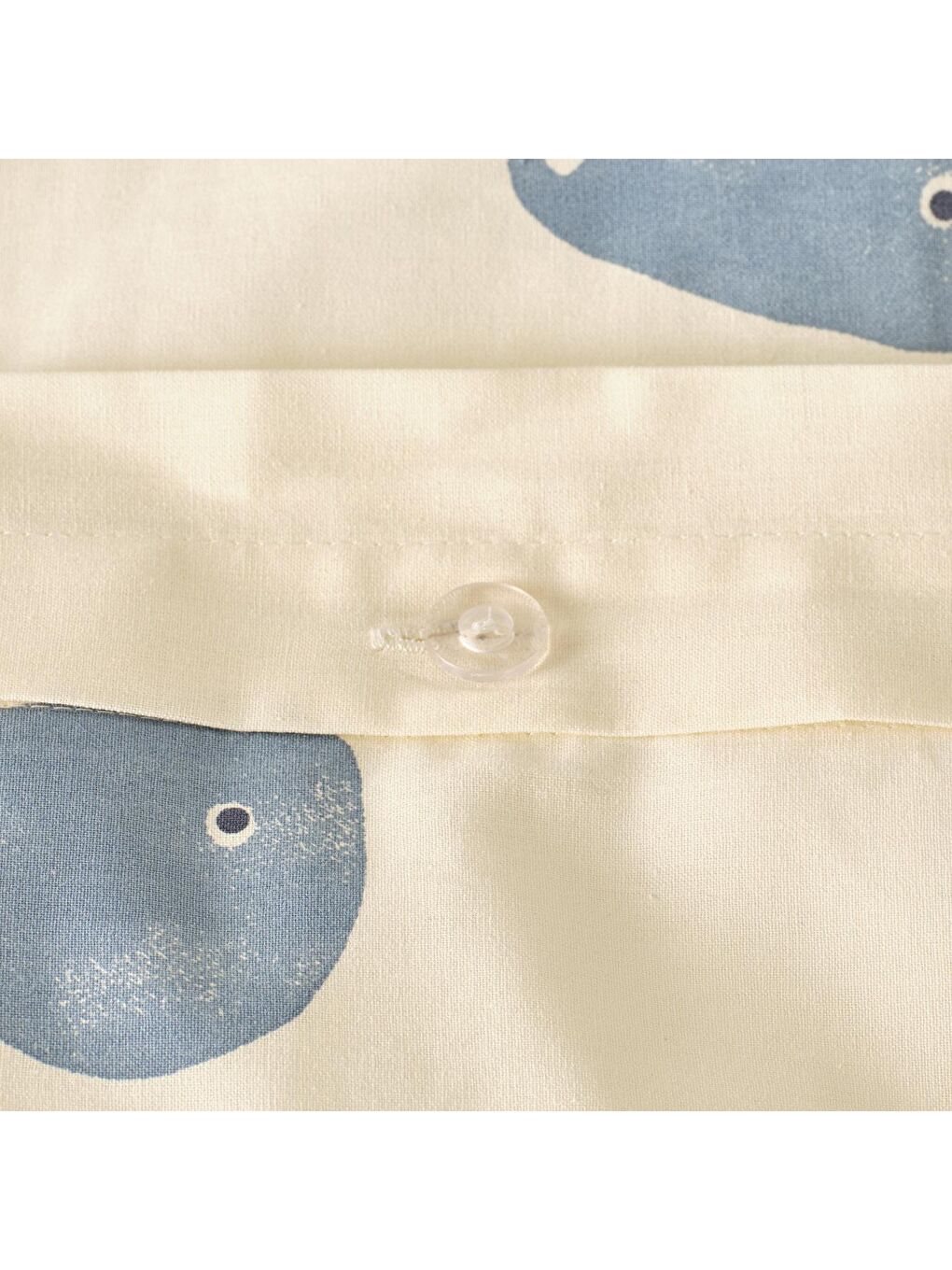 %100 Pamuk Ranforce Marine Bebek Nevresim Takımı Mavi-3