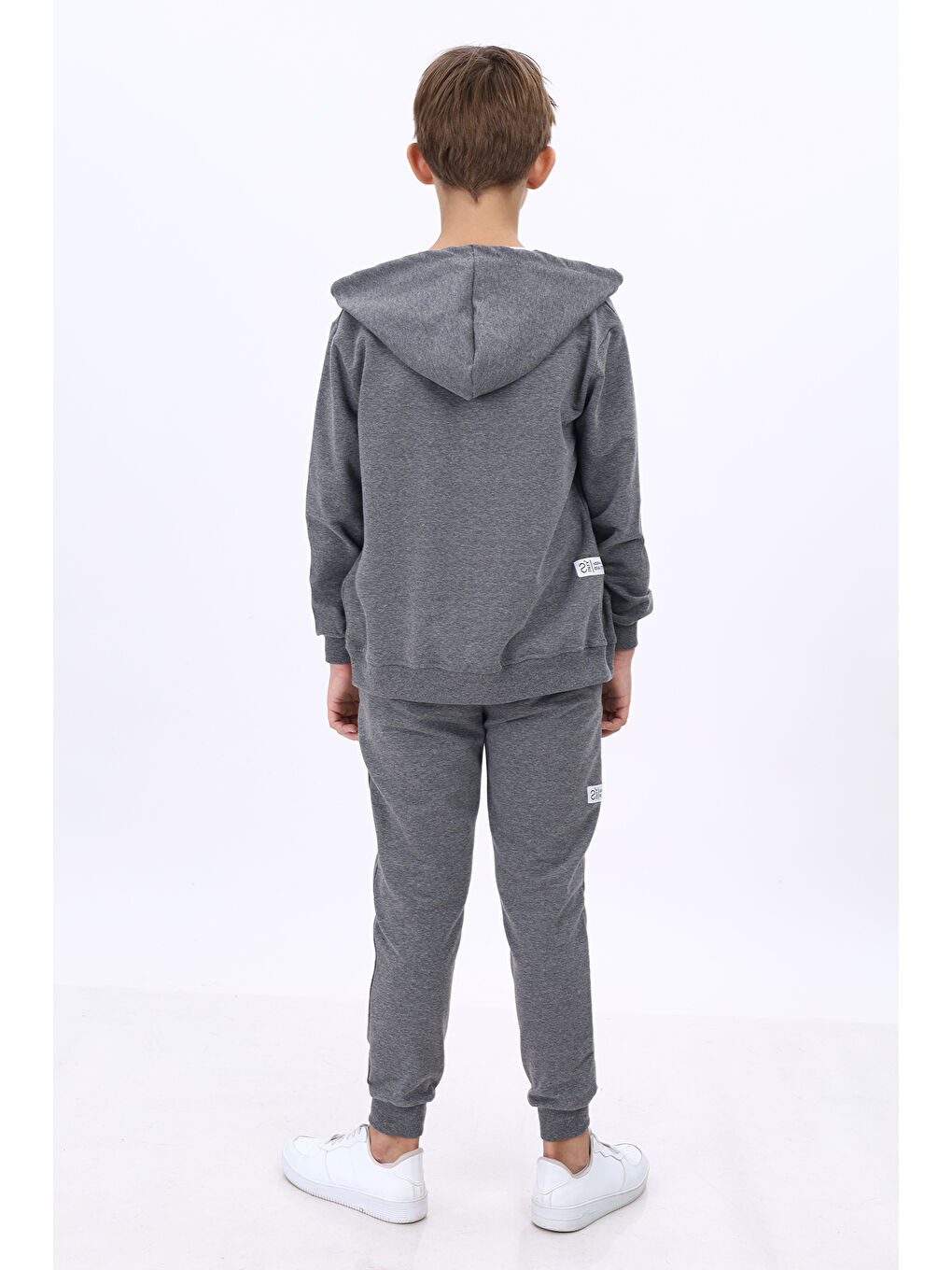 Antrasit Erkek Çocuk Eşofman Takım-1