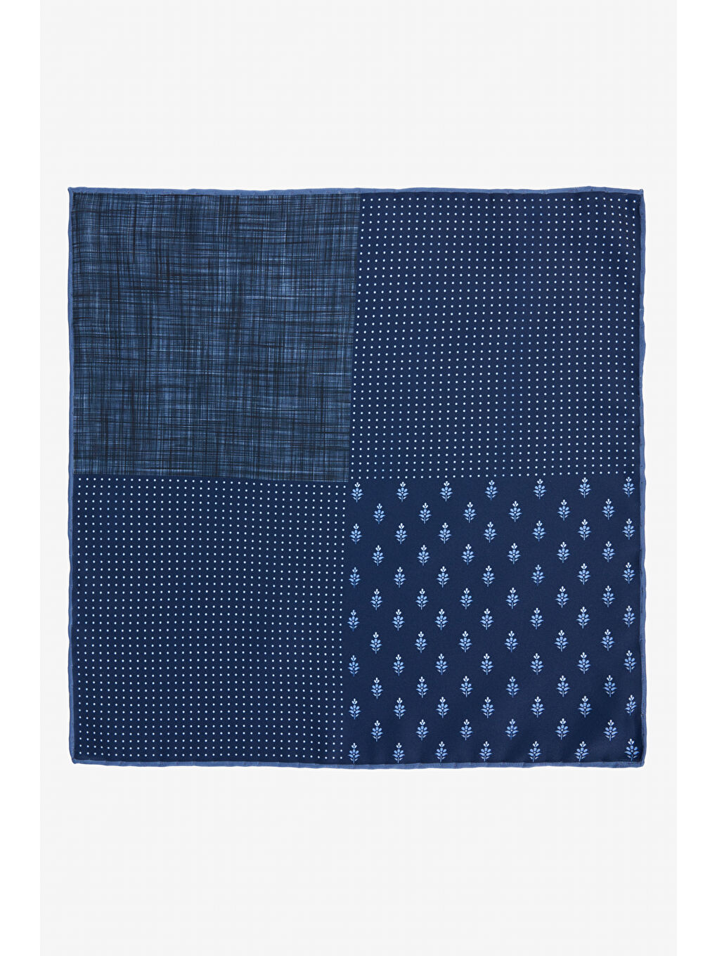 Erkek Lacivert Mendil-1