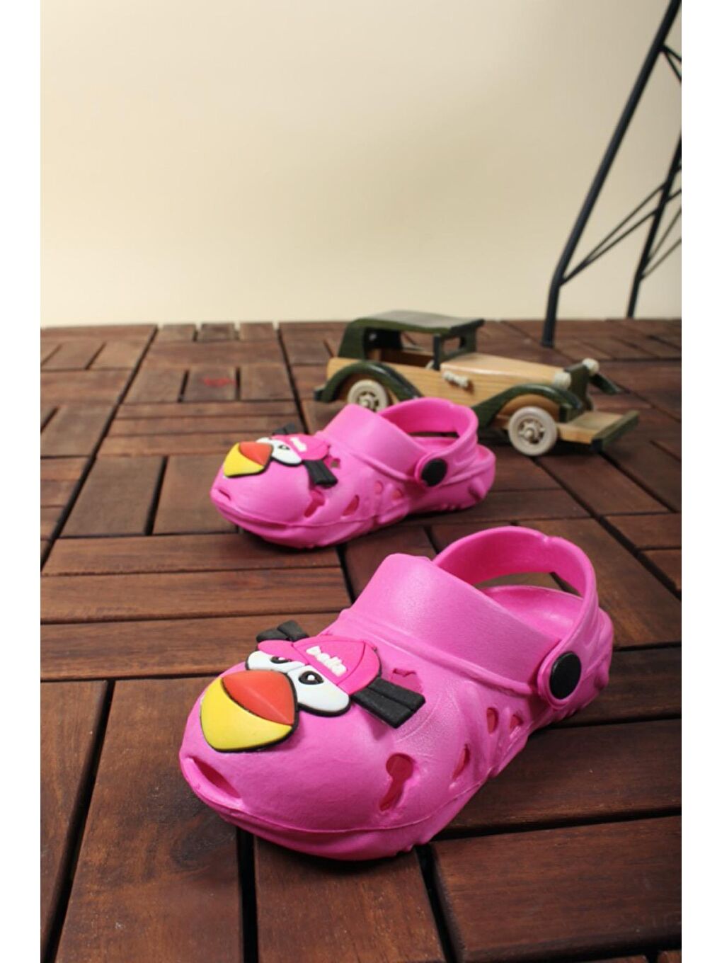 Oksit Fuşya Bella Bird Bebek Çocuk Unisex Sandalet