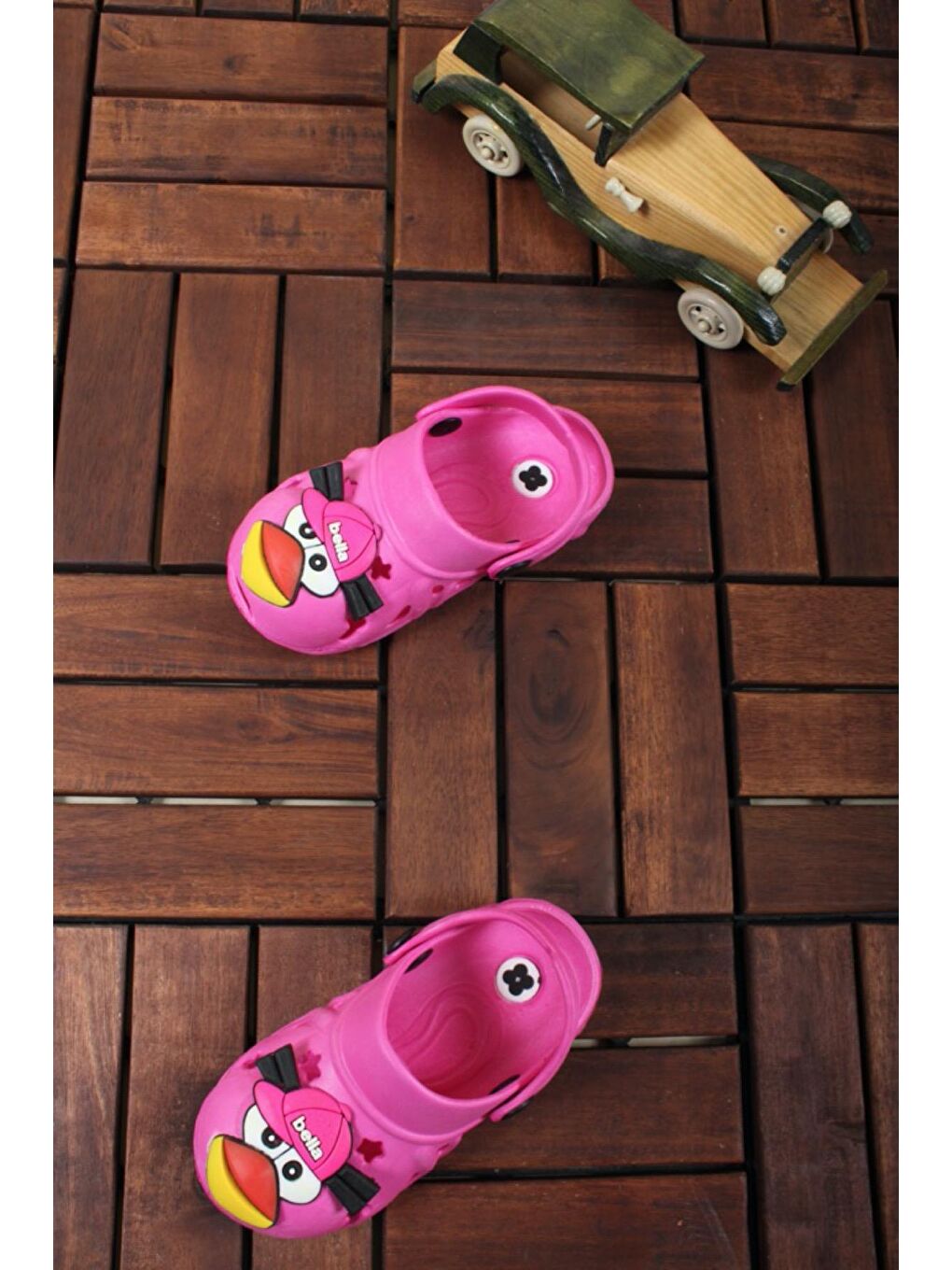 Oksit Fuşya Bella Bird Bebek Çocuk Unisex Sandalet - 1