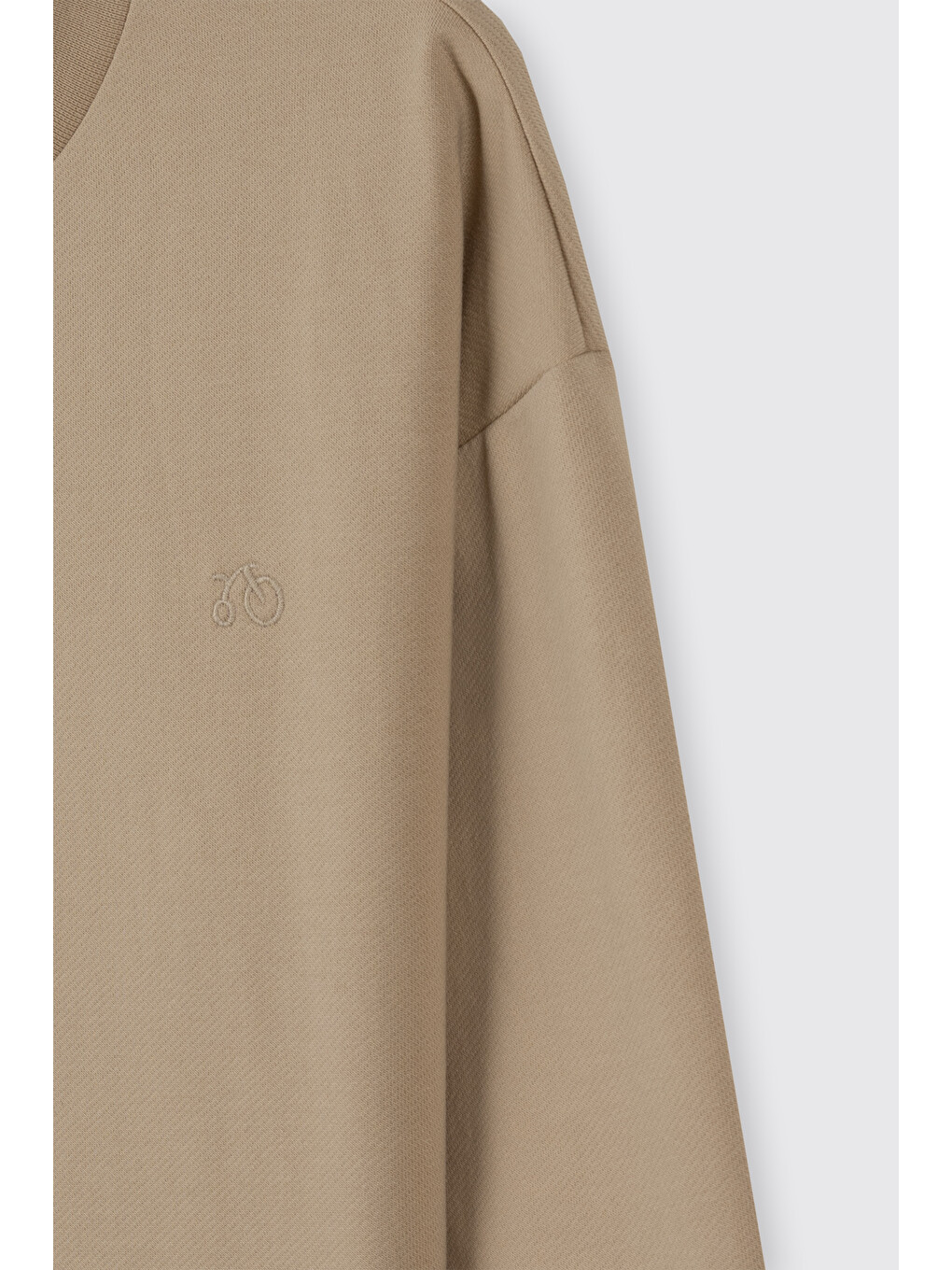 Erkek Çocuk Bej Sweatshirt-1