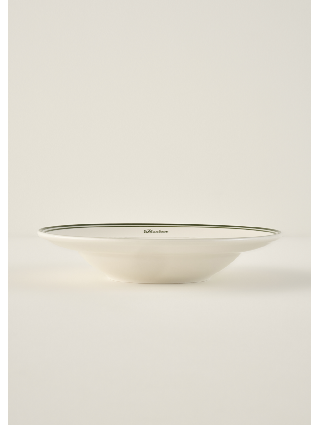 Bonheur Porselen Makarna Tabağı Yeşil (28 Cm)-3