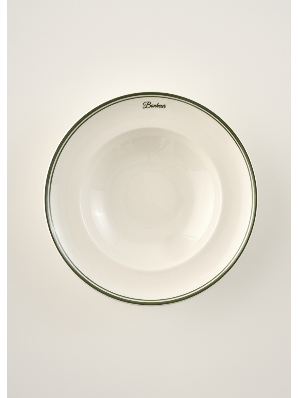 Bonheur Porselen Makarna Tabağı Yeşil (28 Cm)-6
