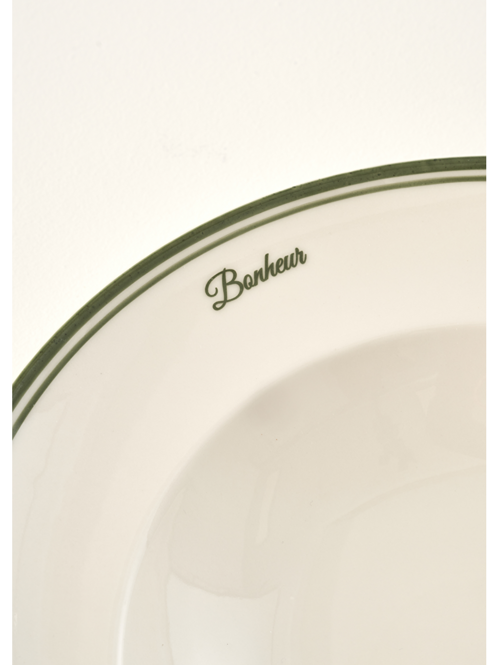 Bonheur Porselen Makarna Tabağı Yeşil (28 Cm)-7