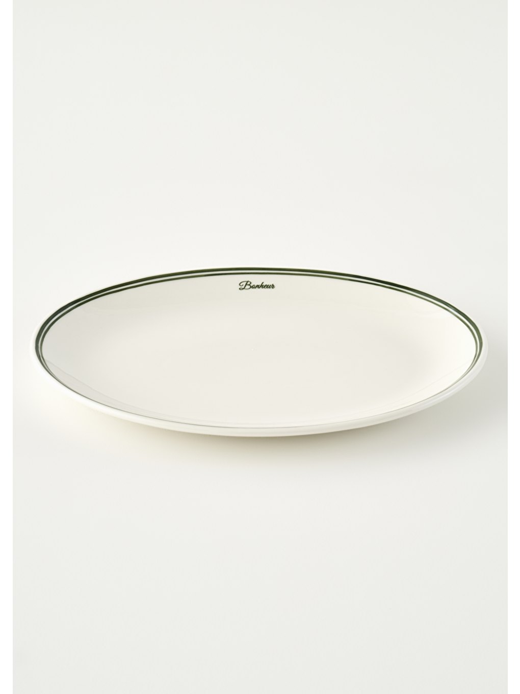Bonheur Porselen Sunum Tabağı Yeşil (36 Cm)-2
