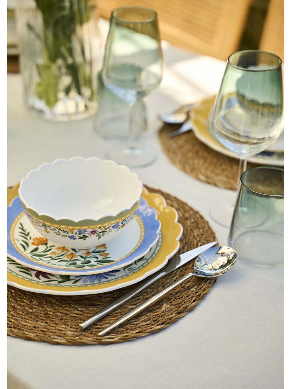 Karışık Bianca New Bone Pasta Tabağı (20 Cm)-5