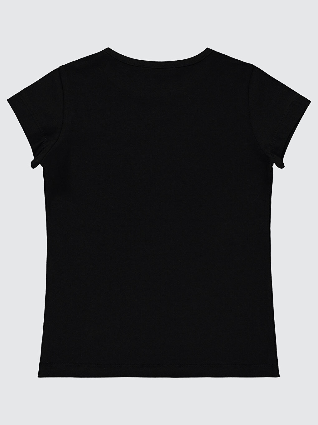 Girls Kız Çocuk Tişört 6-9 Yaş Siyah-1