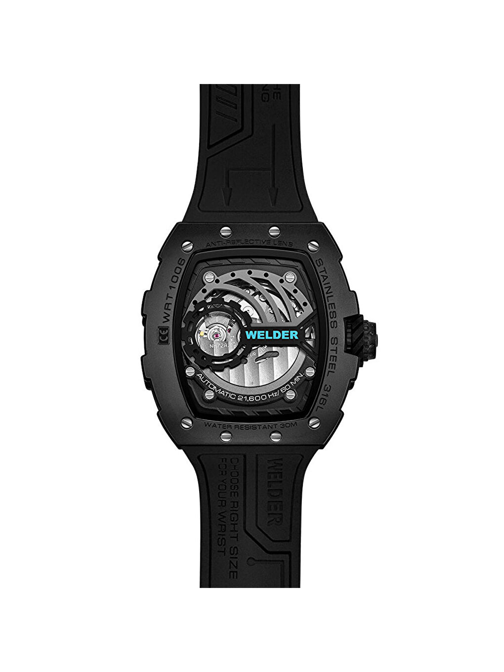 Siyah WRT1006 Erkek Kol Saati-2