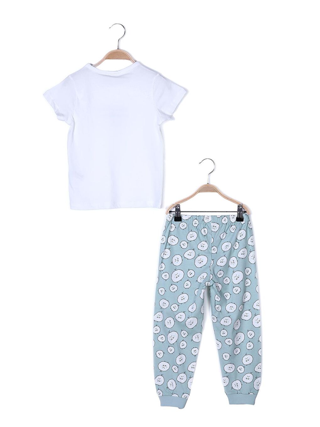 ZEYLAND Yeşil Kız Çocuk Kısa Kollu Pijama Takımı - 1