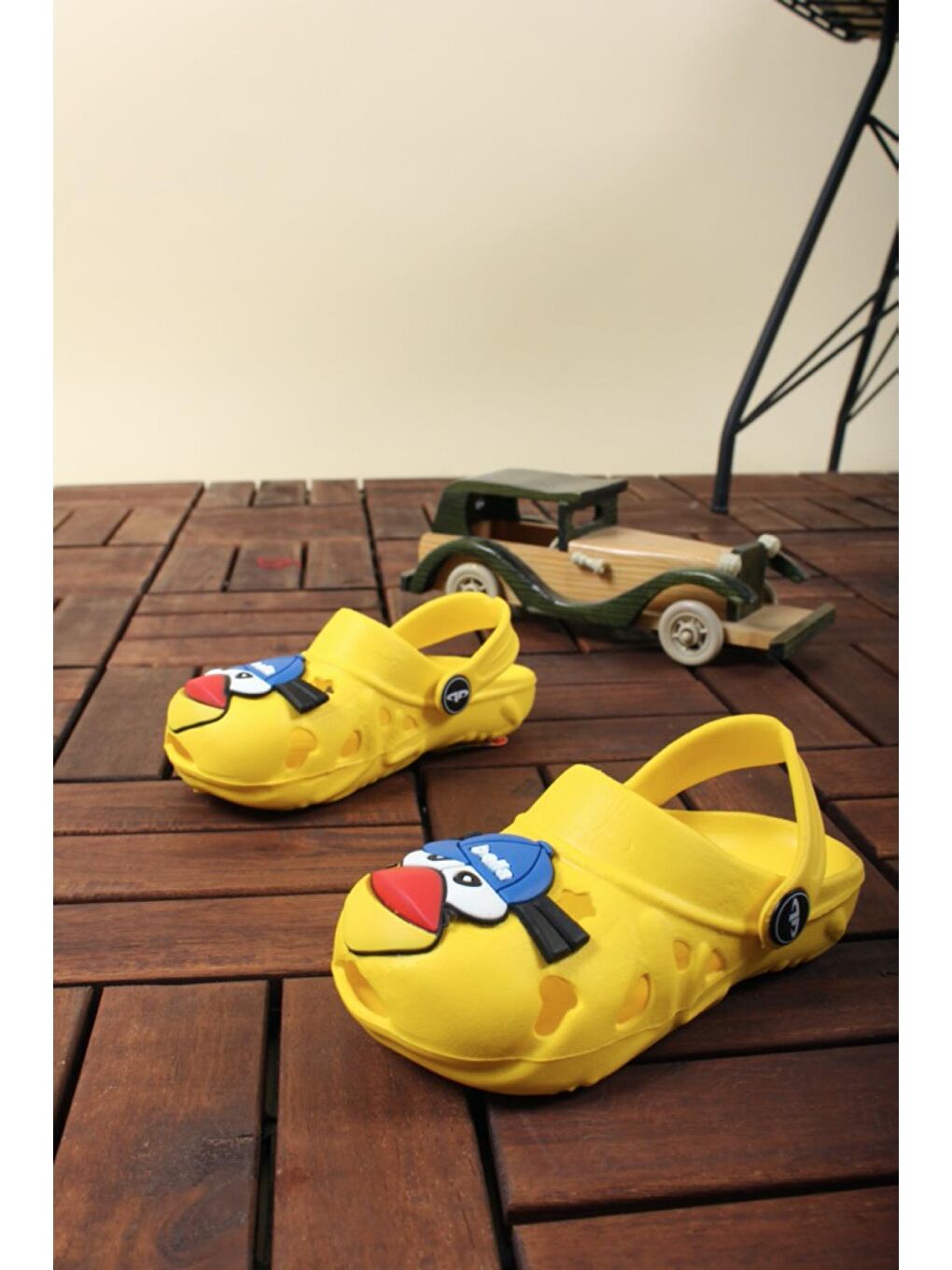 Oksit Sarı Bella Bird Bebek Çocuk Unisex Sandalet