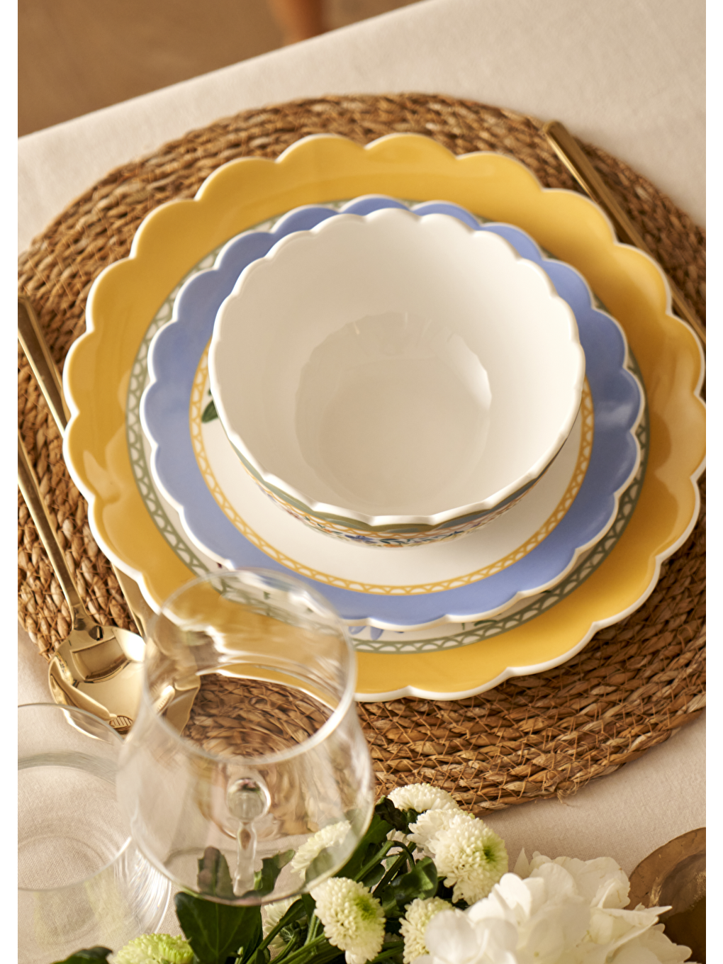 Karışık Bianca New Bone Kase (14 Cm)-4