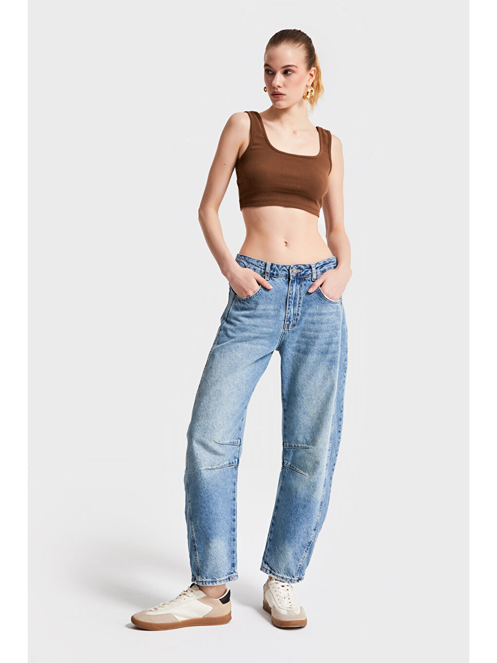 Mavi Kadın G.Kot Rengi 2S5-31 Midrise Barrel Fit %100 Pamuk Denim-1