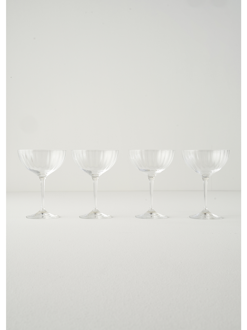 Renksiz Columba Kristal 4'lü Cup Naturel (220 Cc)