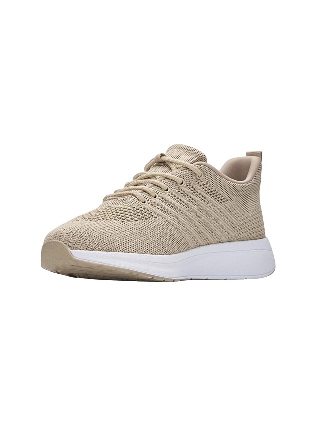 Unisex Yazlık Triko Spor Ayakkabı Bej-2