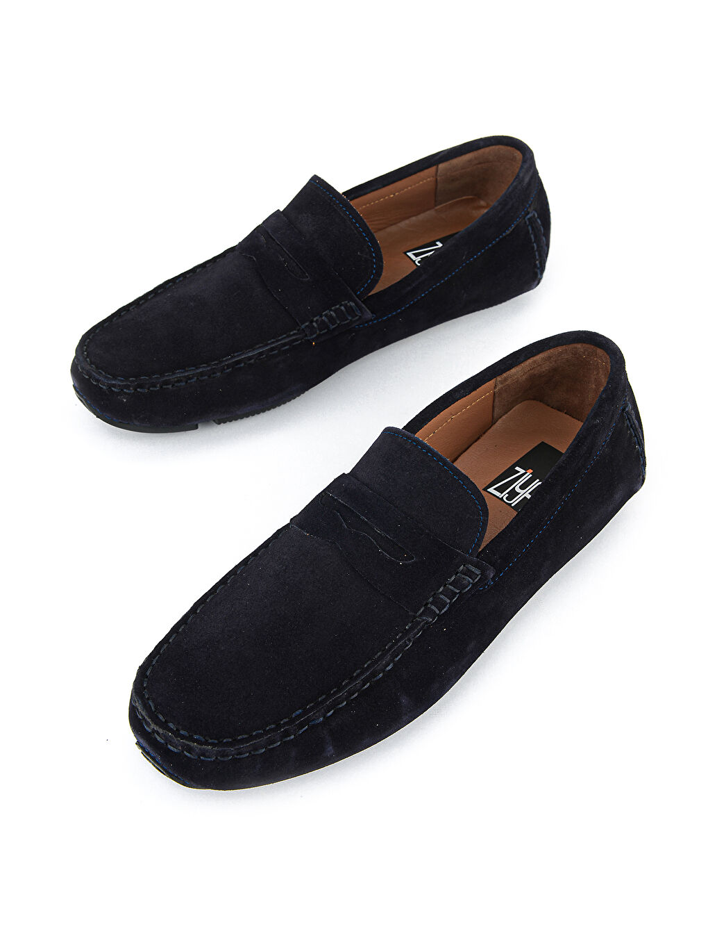 Erkek Hakiki Deri Günlük Ayakkabı 1611065ZE0772 Lacivert-4