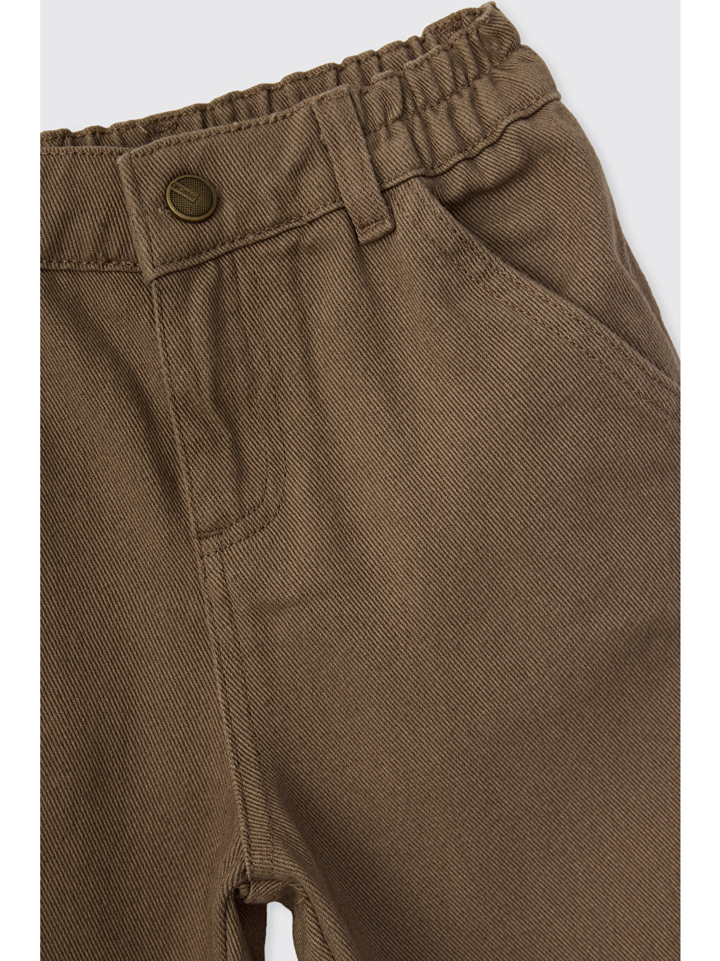 Erkek Çocuk Bej Jogger Pantolon-2