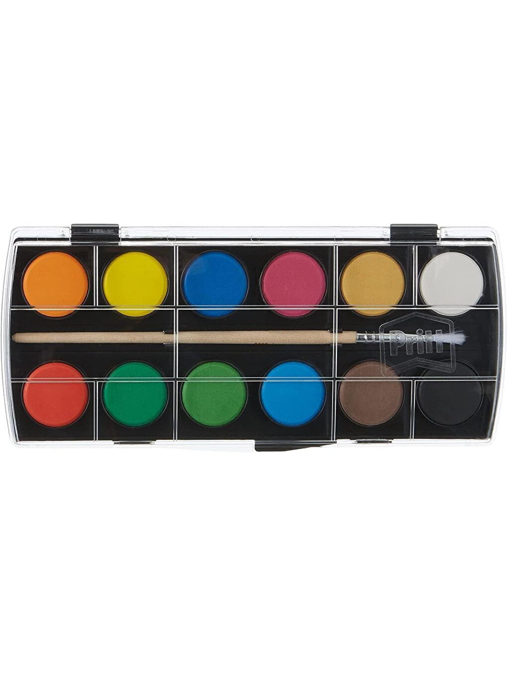 Sulu Boya Küçük Boy 23 mm 12 Renk (1048082)-1