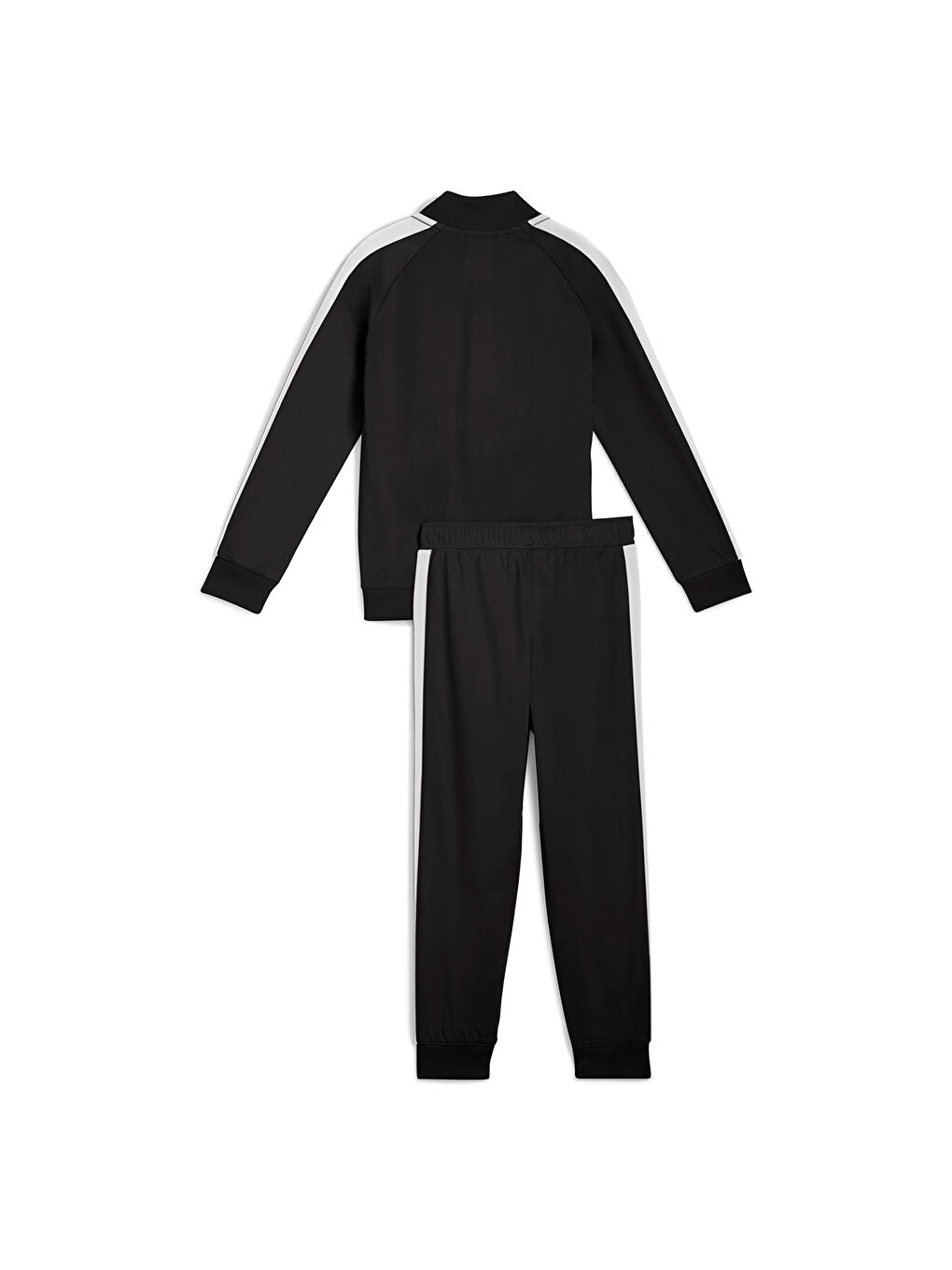 T7 Always On Çocuk Siyah Bisiklet Yaka Eşofman Takımı-1