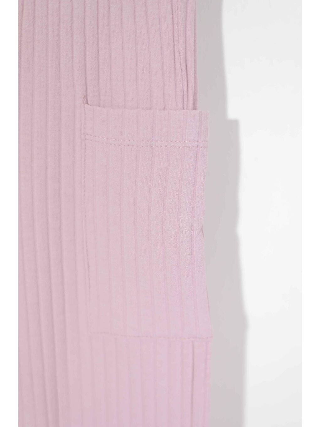 Pembe Kız Çocuk Önden Düğmeli İkili Takım (2-3 Yaş 7-8 Yaş)-4