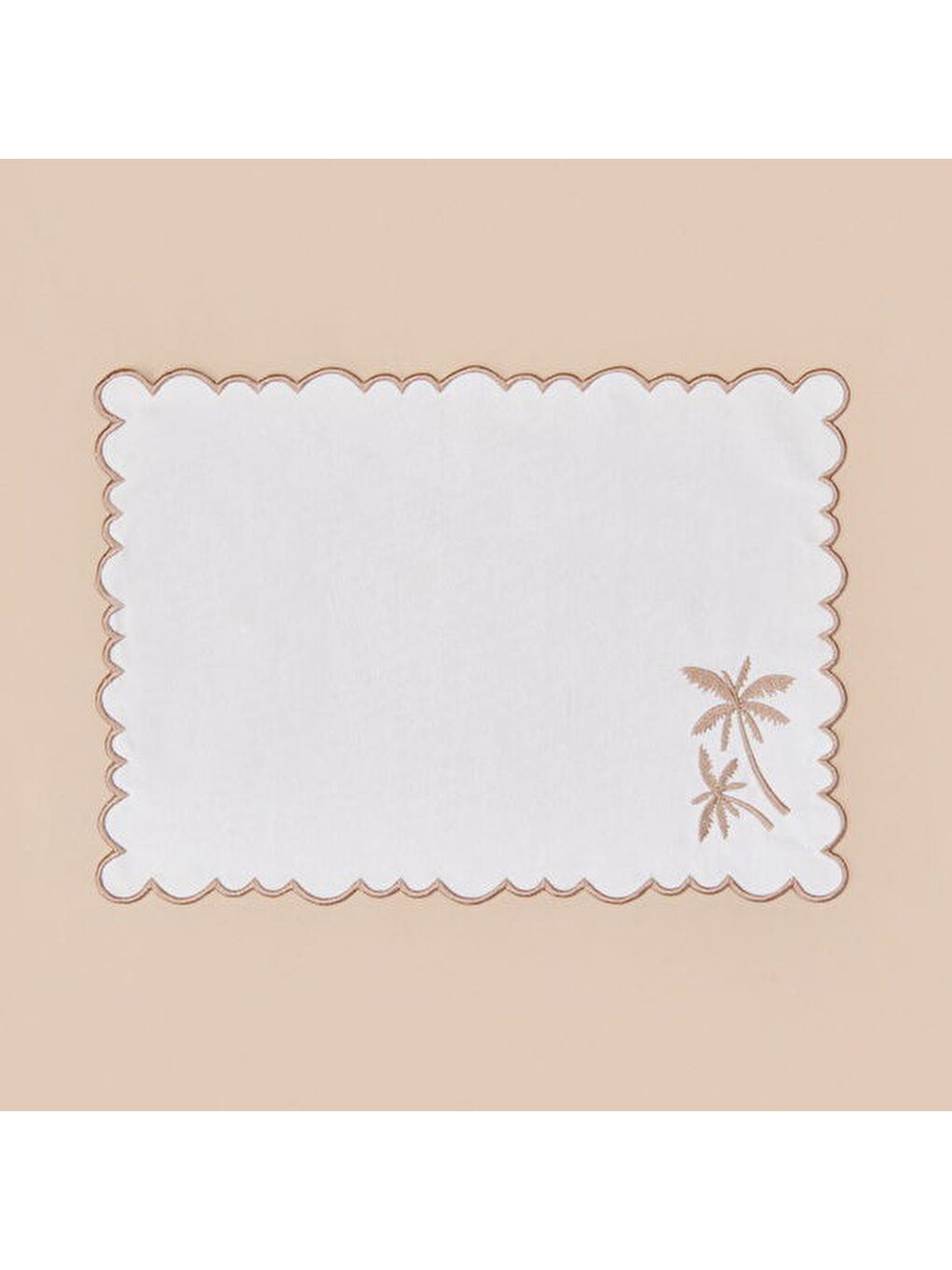 Soft Palm Amerikan Servis - Beyaz - 30x50 cm-3
