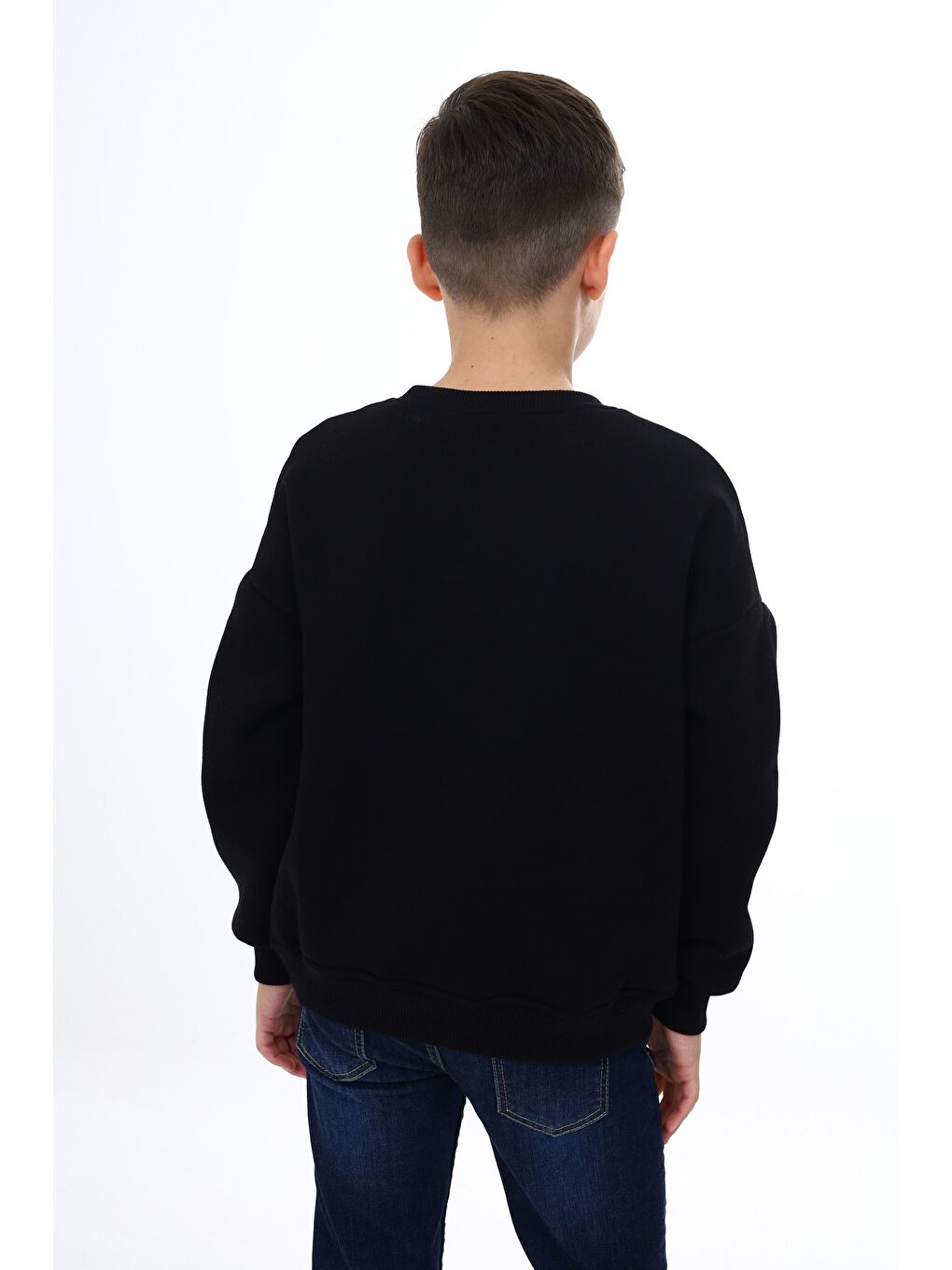 Toontoykids Siyah Erkek Çocuk Baskılı Sweatshirt - 3