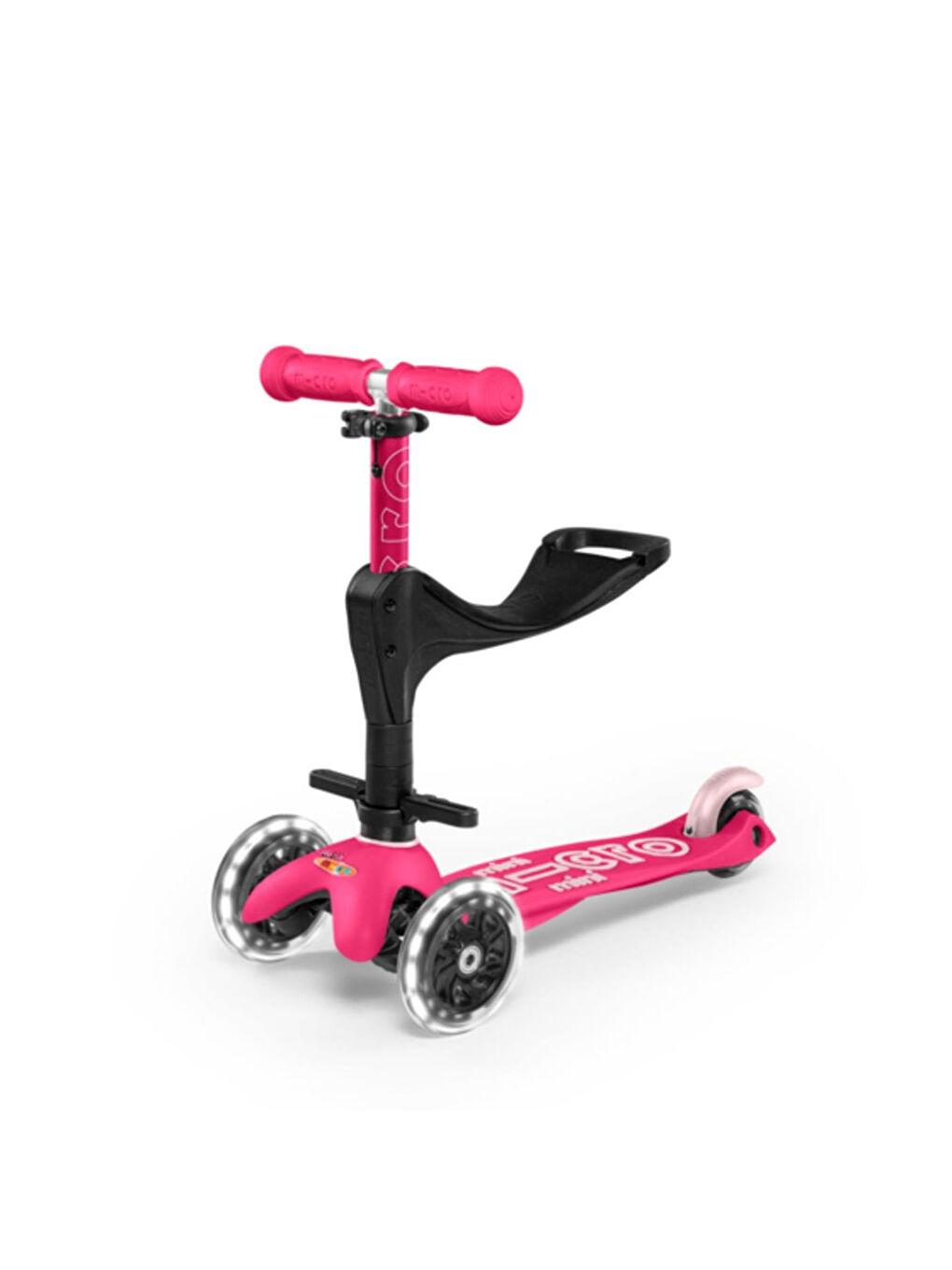 Micro Mini Micro 3in1 Deluxe Plus LED Pink MMD146-2