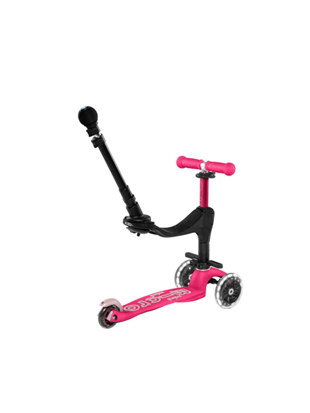 Micro Mini Micro 3in1 Deluxe Plus LED Pink MMD146-3