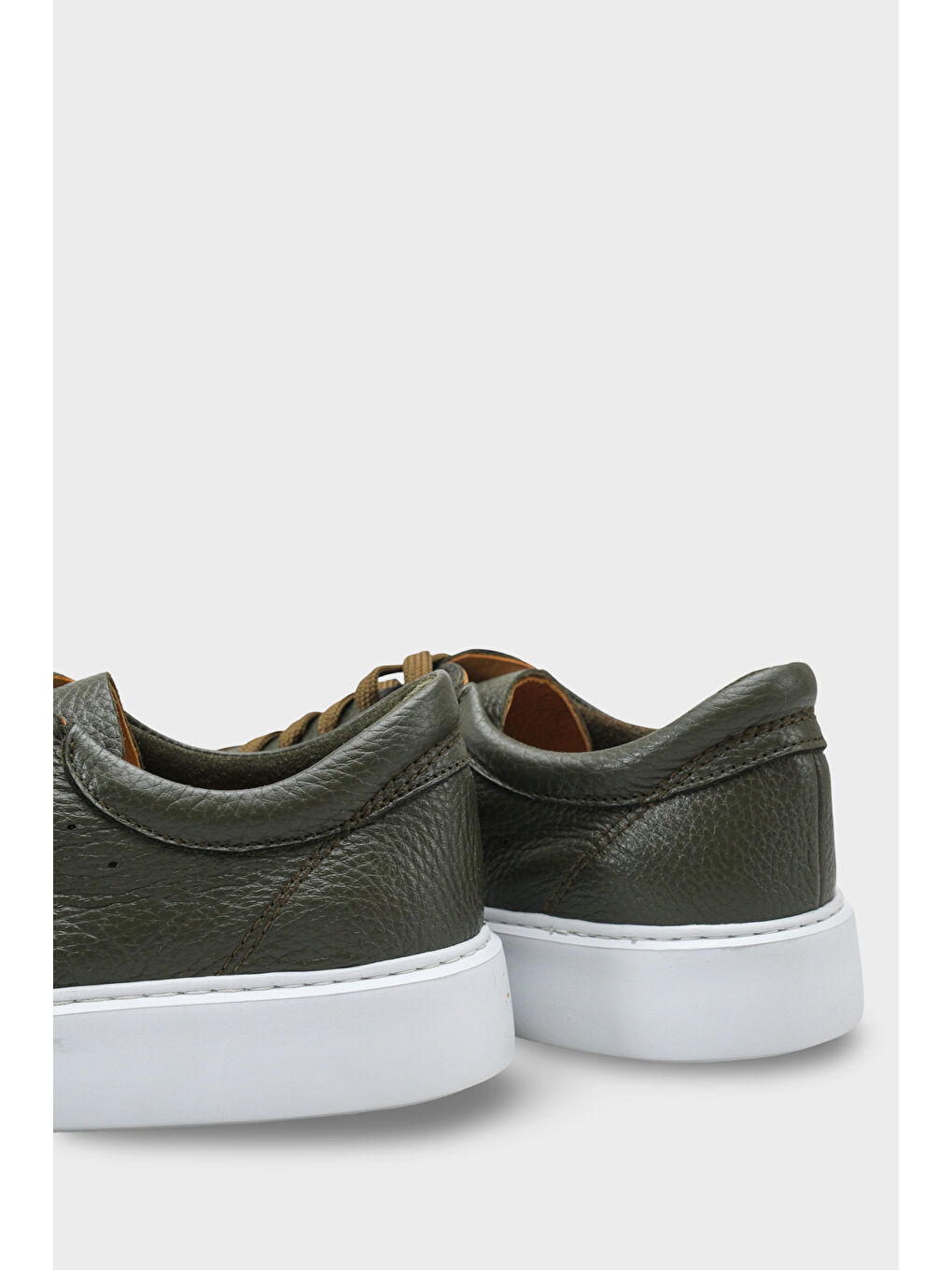 Chaim Hakiki Deri Erkek Günlük Spor Ayakkabı Sneaker-3