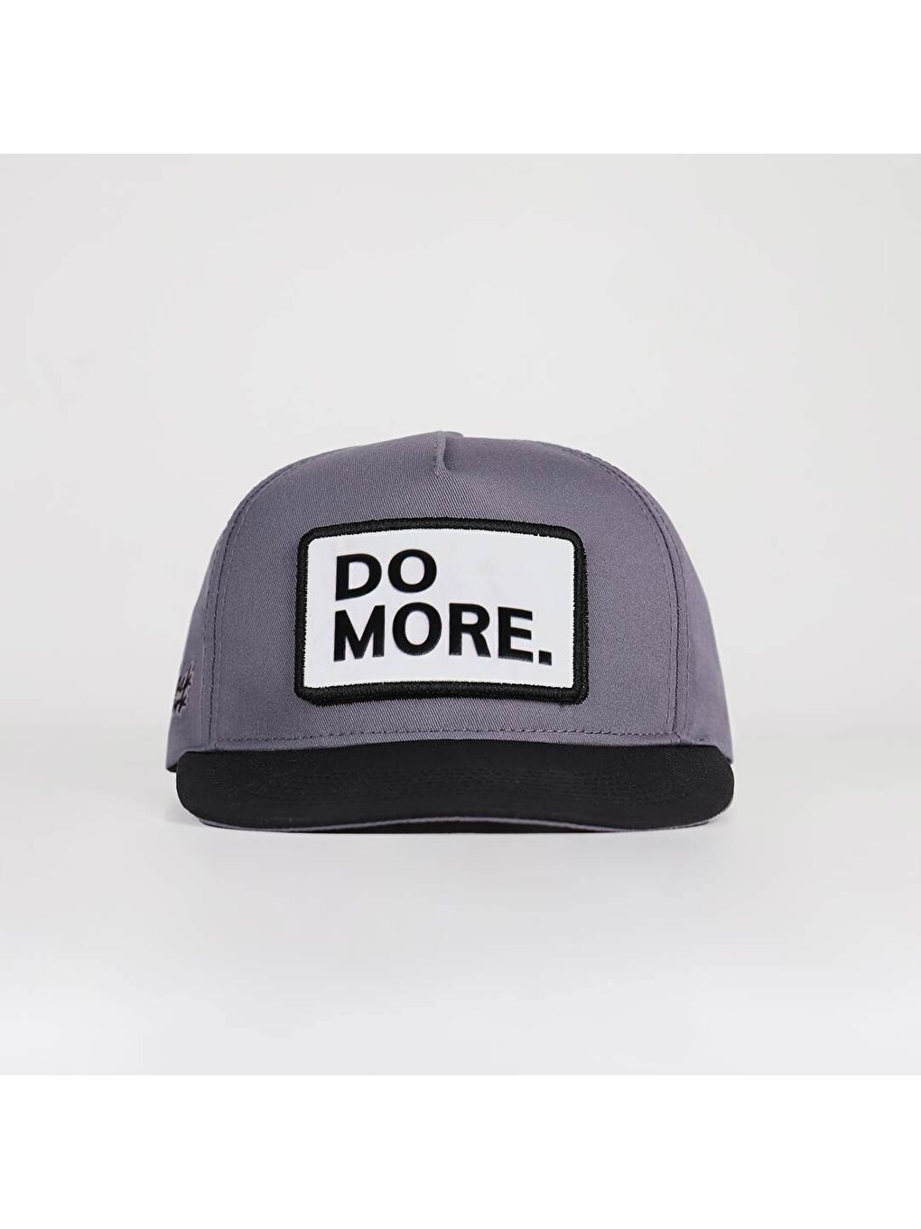 Do More Logolu Siyah-Gri Hip Hop Şapka-1