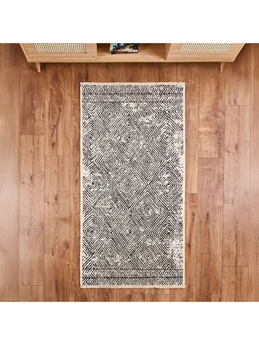 Soft Oad Halı - Siyah - 80x150 cm