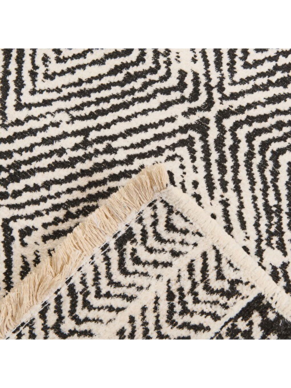 Soft Oad Halı - Siyah - 80x150 cm-1