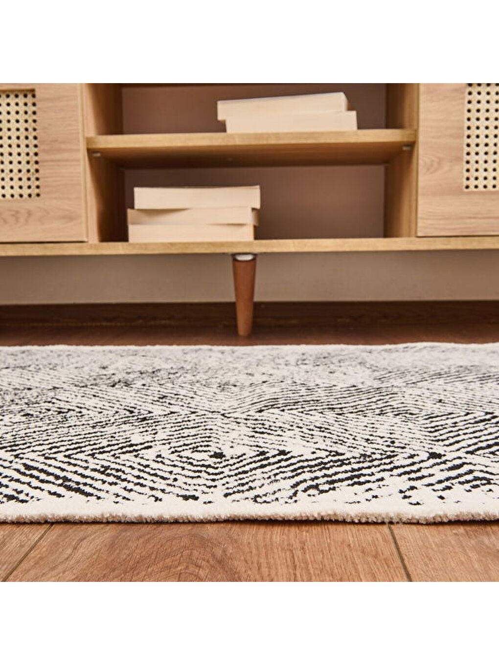 Soft Oad Halı - Siyah - 80x150 cm-4