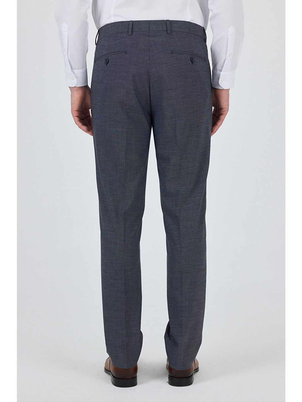 Lacivert Esnek Yandan Cepli Comfort Fit Classic Pantolon 1003250151-3