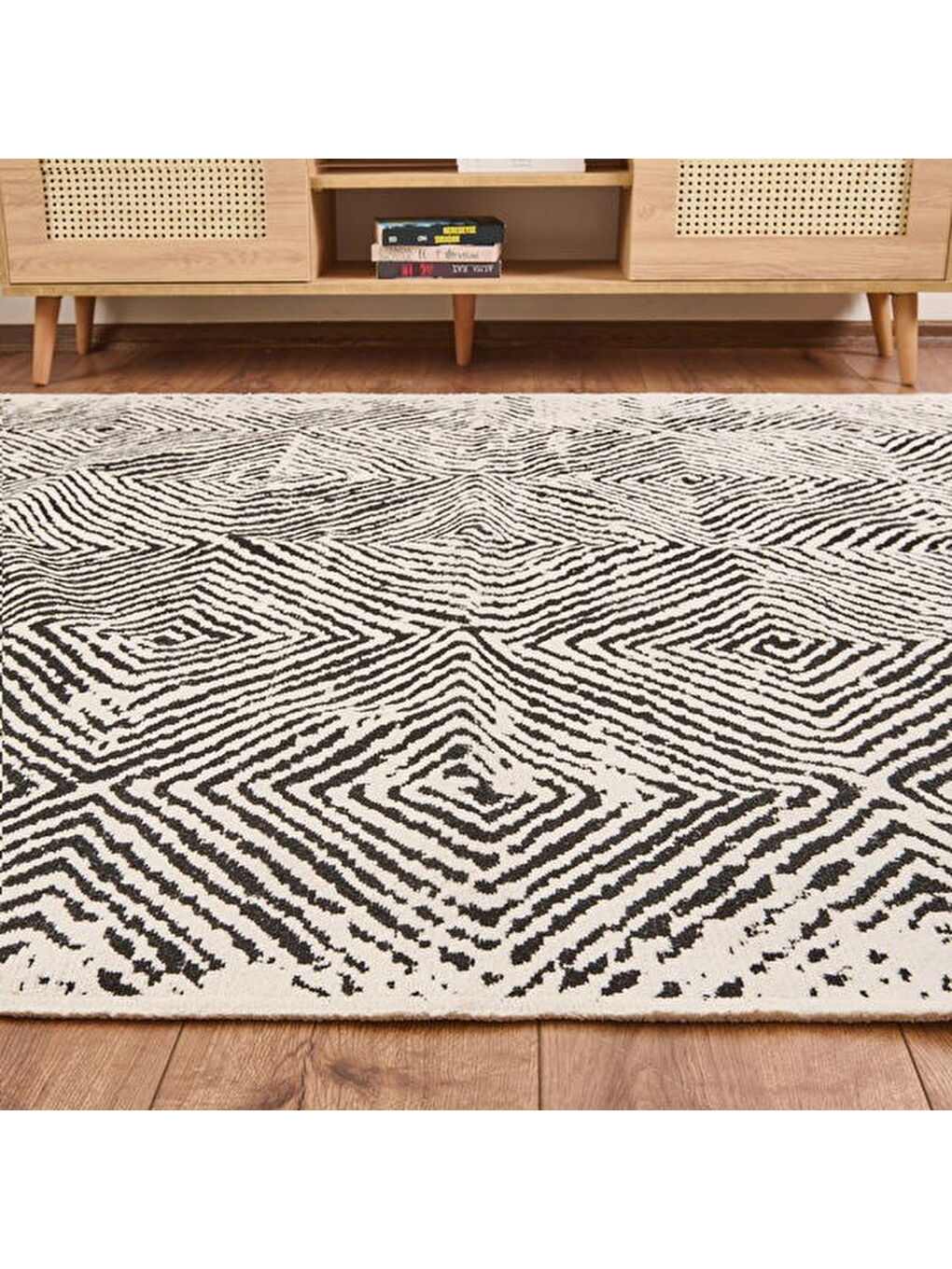 Soft Oad Halı - Siyah - 120x180 cm-1