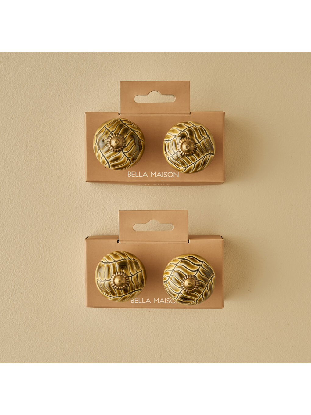 Sarı Lara Kulp 4'lü Hardal (6,5x4x4 cm)