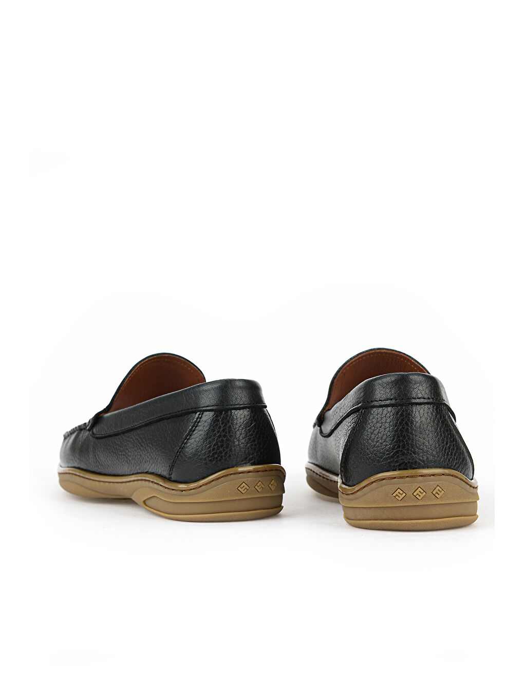 Erkek Hakiki Deri Günlük Ayakkabı 1611064Z213 Siyah-2