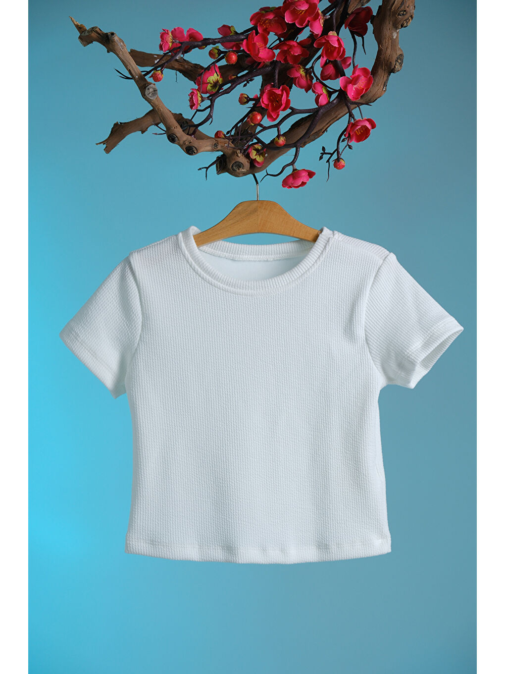 Turkuaz Gömlekli Crop Bodyli İkili Takım Gt.4011-6