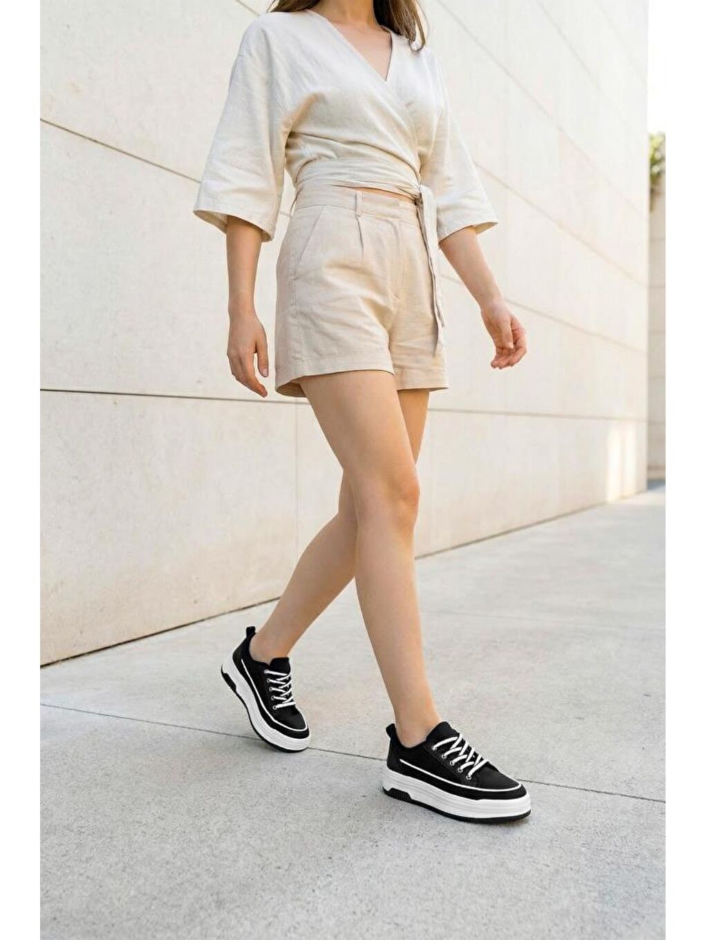 Siyah DS Opal Sneaker 2025 Kadın-5