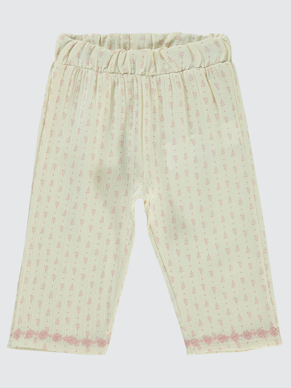 Civil Baby Kız Bebek Pantolon 6-18 Ay Ekru