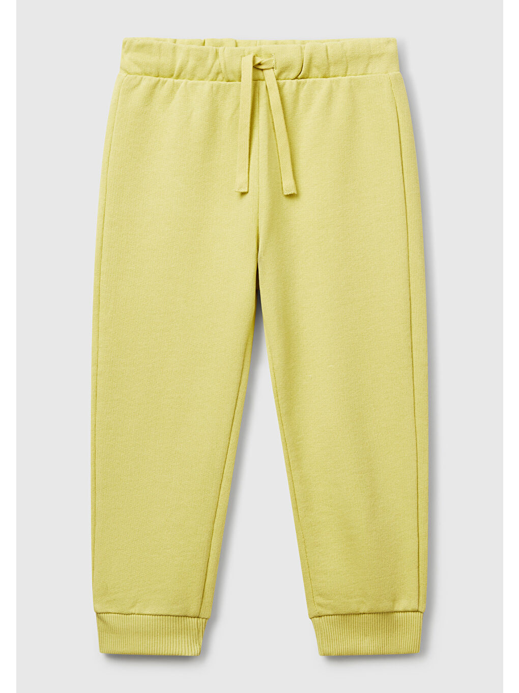 Sarı Erkek Çocuk Hardal Arka Cebi Logo Eşofman Altı