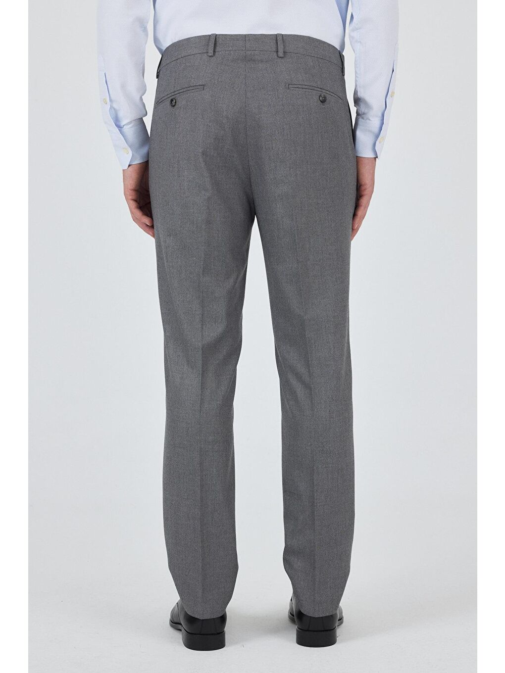 Gri Esnek Yandan Cepli Comfort Fit Classic Pantolon 1003250154-3