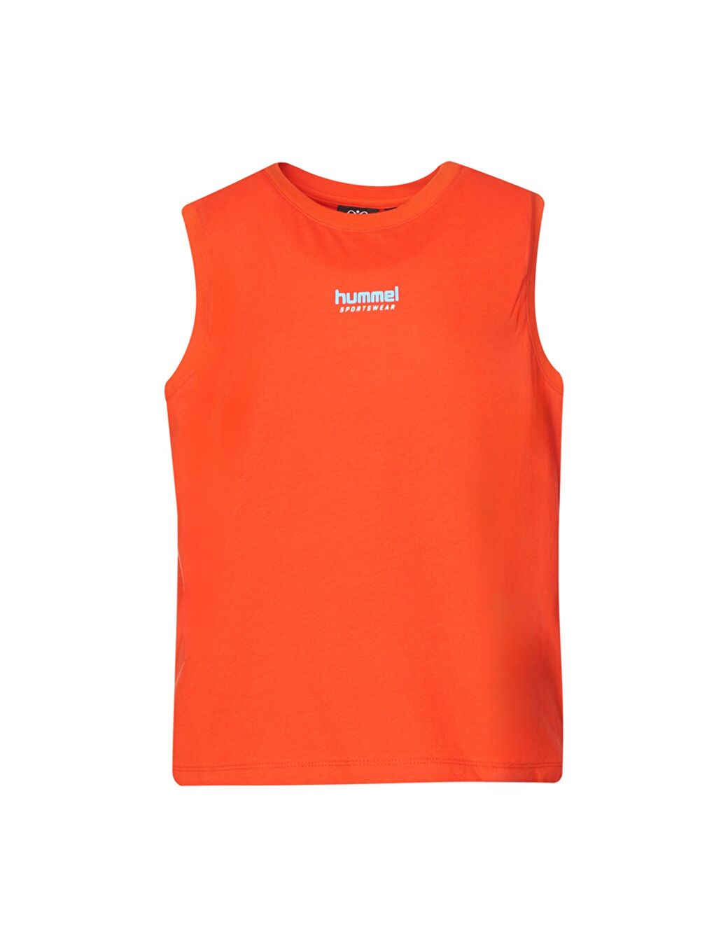 Nayeli Erkek Çocuk Turuncu Yuvarlak Yaka Atlet-1