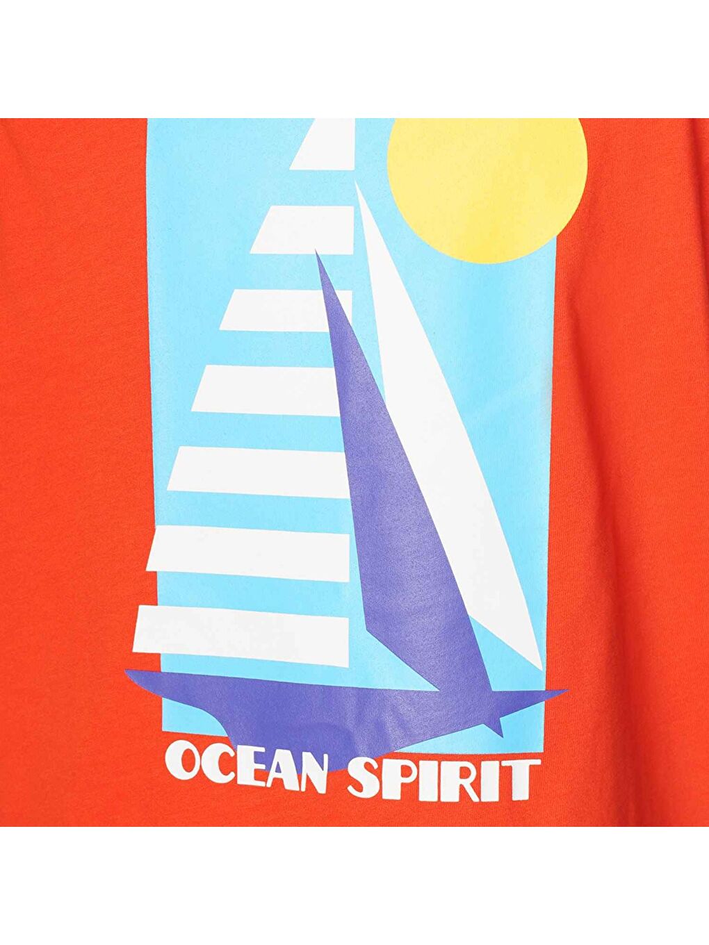 Nayeli Erkek Çocuk Turuncu Yuvarlak Yaka Atlet-3