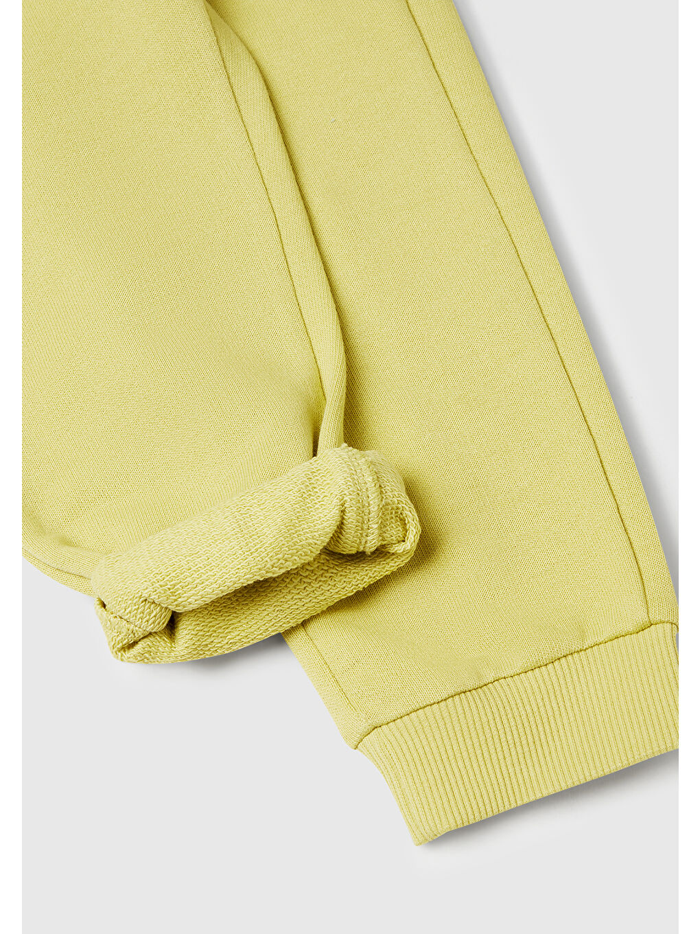 Sarı Erkek Çocuk Hardal Arka Cebi Logo Eşofman Altı-2