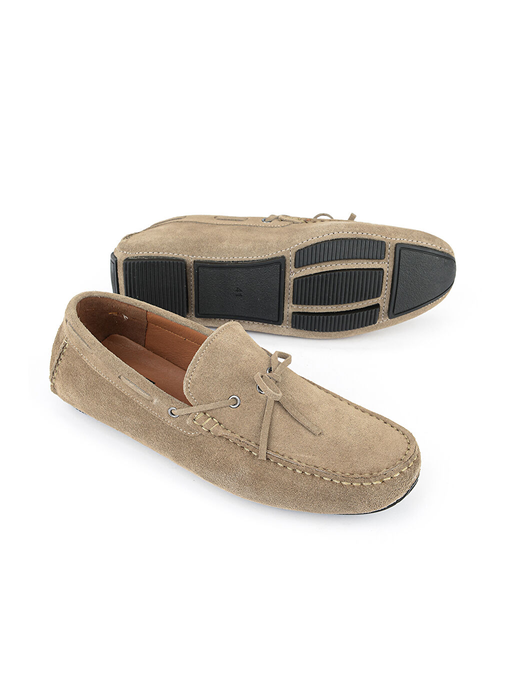 Bej Erkek Hakiki Deri Günlük Ayakkabı 1611065ZE07912 Kum-3