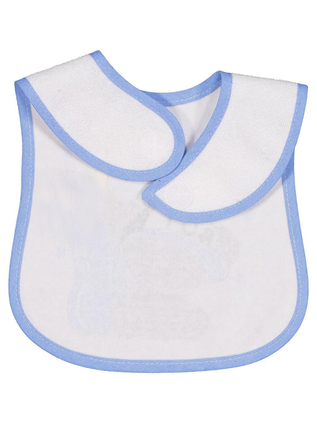 Baby Biberon Baskılı Mama Önlüğü - Ekru Standart-1