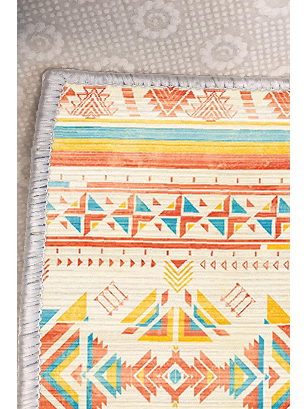 Karışık Dekoratif Özel Tasarım Modern Halısı 80x150 cm-2