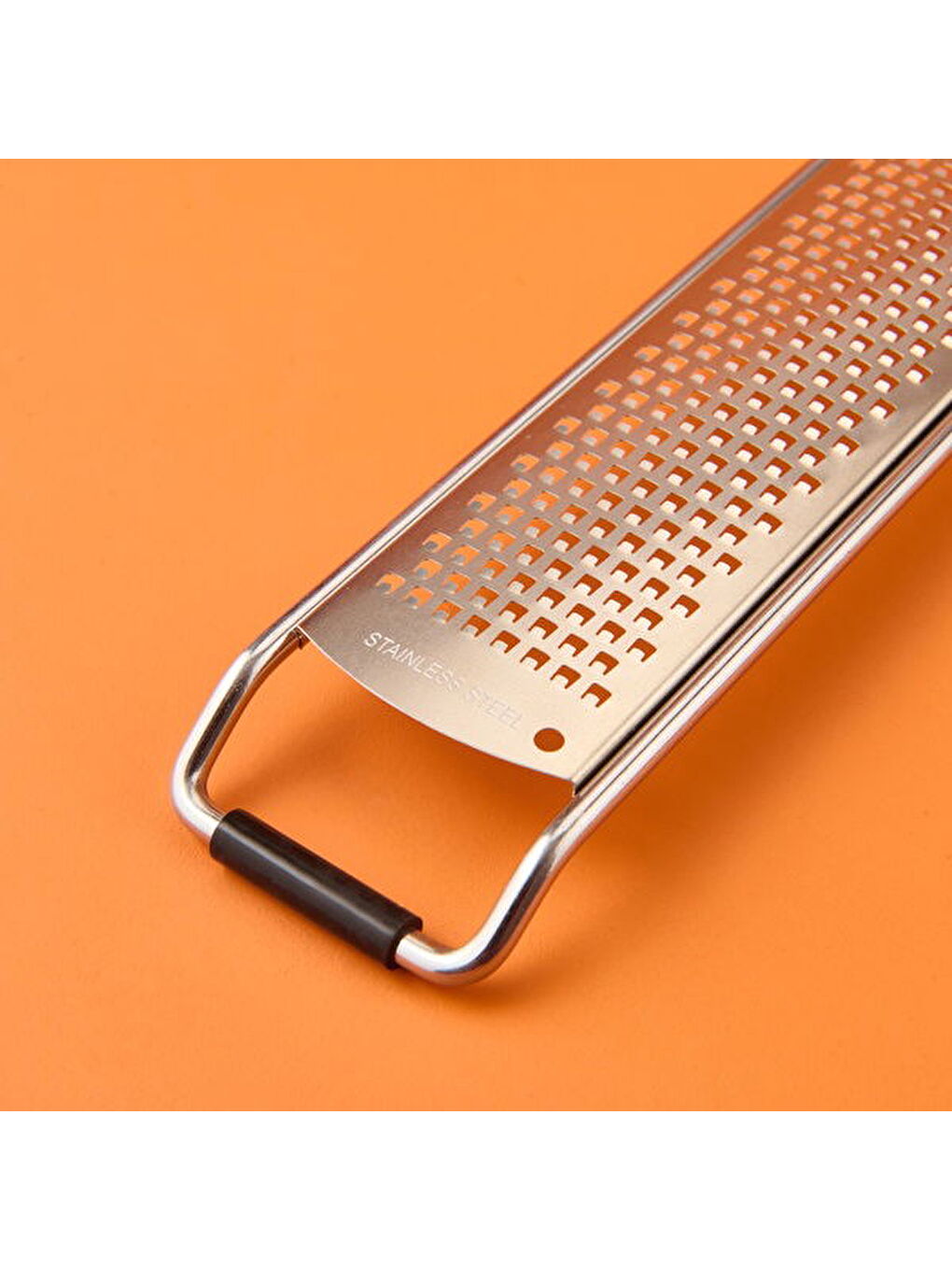 Çelik Peynir Rendesi - Gri / Siyah - 33 cm-1