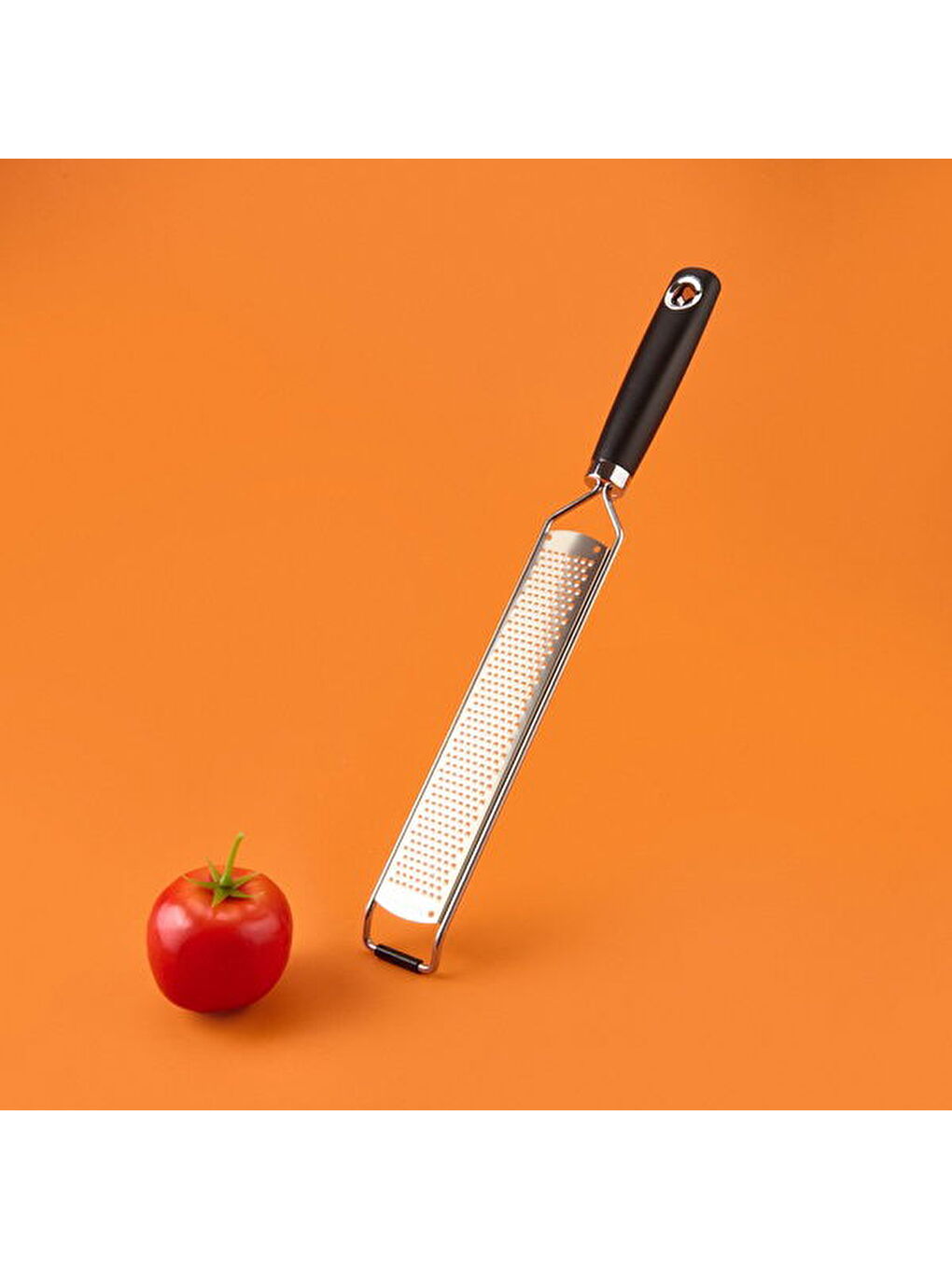 Çelik Peynir Rendesi - Gri / Siyah - 33 cm-3